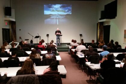 A Life Planning class in session at Cross Christian Fellowship in Albuquerque